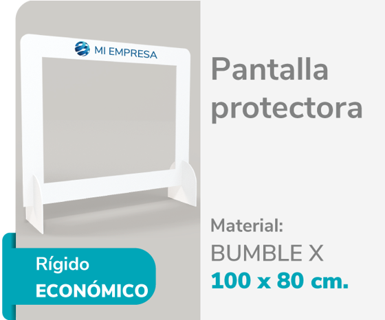 Foto de Pantalla Protectora Bumble 100x80 | Impresión de logo