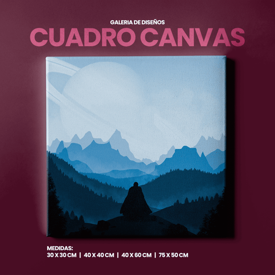 Canvas decorativo con diseño de “The Last Jedi”, impreso a color en lienzo de alta calidad para fans de Star Wars
