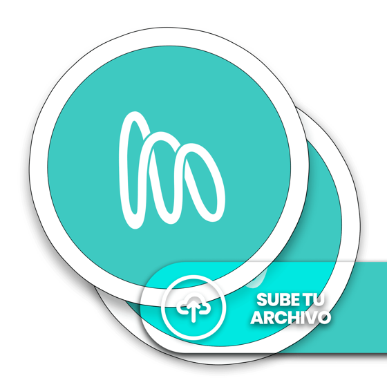 Foto de Stickers con Corte circular