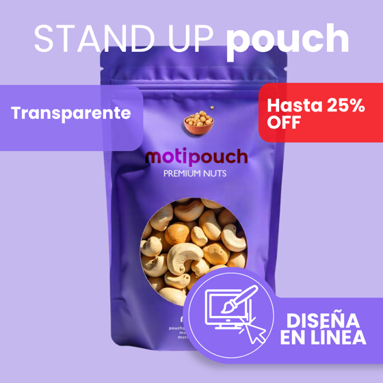 Foto de Bolsas stand up pouch transparente