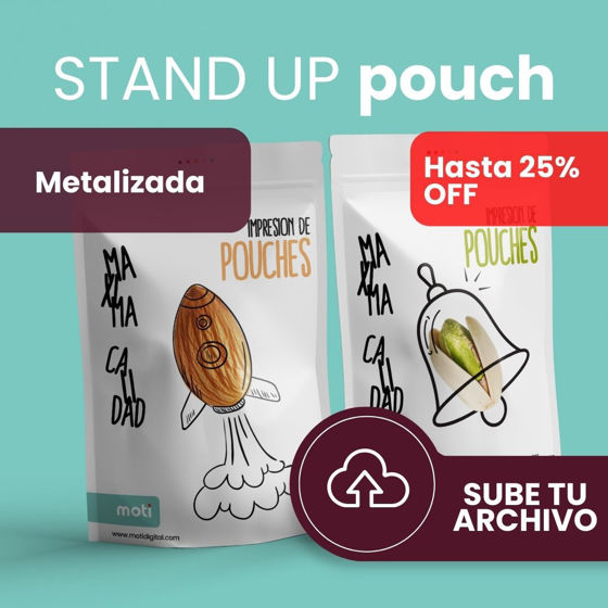 Foto de Bolsas stand up pouch carga tu archivo